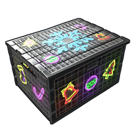Buy Rust misc Neon Snowflake Small Box skin