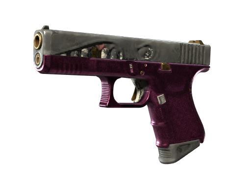 Buy CS2 pistol Glock-18 | Gold Toof (Battle-Scarred) skin
