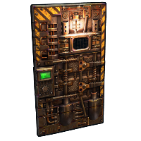 Buy Rust sheet metal door Junkernaught Metal Door skin