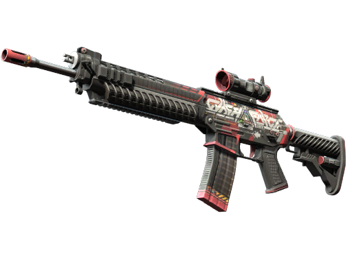 Buy CS2 rifle StatTrak™ SG 553 | Cyberforce (Minimal Wear) skin