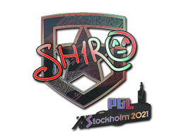 Buy CS2 sticker Sticker | sh1ro (Holo) | Stockholm 2021 skin
