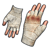 Buy Rust burlap gloves Boxer's Bandages skin