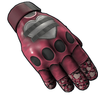 Buy Rust clothing Lovestruck Tactical Gloves skin