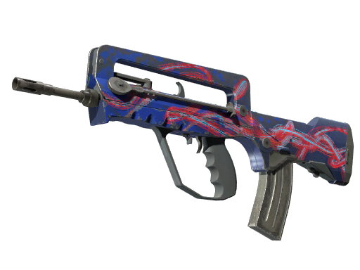 Buy CS2 rifle StatTrak™ FAMAS | Afterimage (Factory New) skin