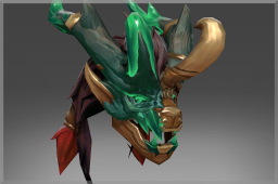 Buy Dota 2 wearable Rout of the Emerald Marauder - Head skin