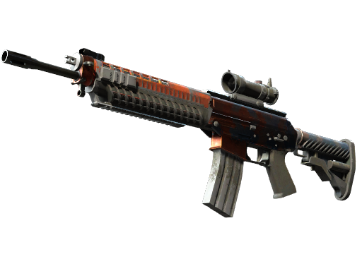 Buy CS2 rifle SG 553 | Danger Close (Battle-Scarred) skin