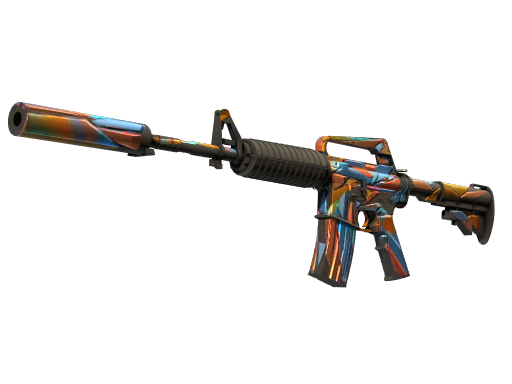 Buy CS2 rifle StatTrak™ M4A1-S | Leaded Glass (Factory New) skin