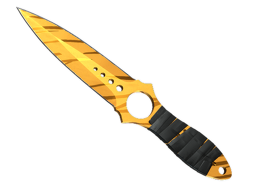 Buy CS2 knife ★ StatTrak™ Skeleton Knife | Tiger Tooth (Factory New) skin