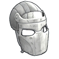 Buy Rust metal facemask Whiteout Facemask skin