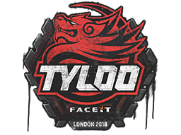 Buy CS2 graffiti Sealed Graffiti | Tyloo | London 2018 skin