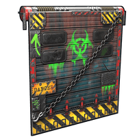 Buy Rust misc Toxic Garage Door skin