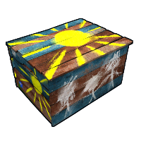 Buy Rust wooden box Day and Night Small Box skin