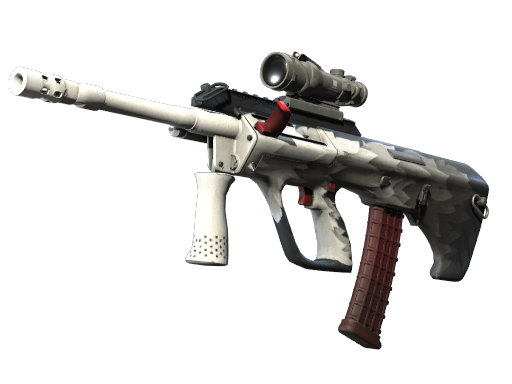 Buy CS2 rifle StatTrak™ AUG | Arctic Wolf (Well-Worn) skin