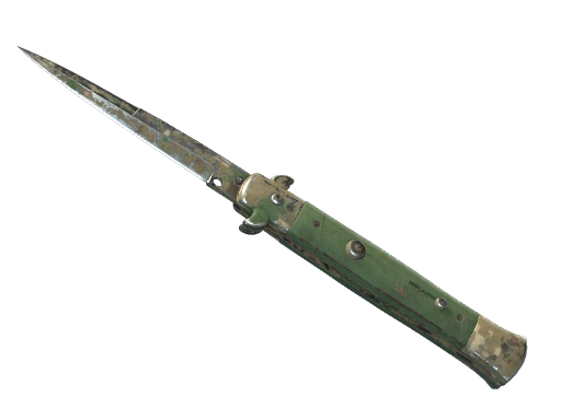 Buy CS2 knife ★ Stiletto Knife | Forest DDPAT (Battle-Scarred) skin