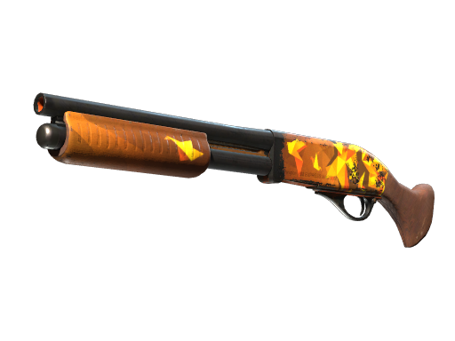 Buy CS2 shotgun StatTrak™ Sawed-Off | Origami (Field-Tested) skin