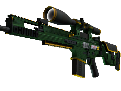 Buy CS2 sniper rifle SCAR-20 | Powercore (Well-Worn) skin