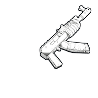 Buy Rust weapon Comics AR skin