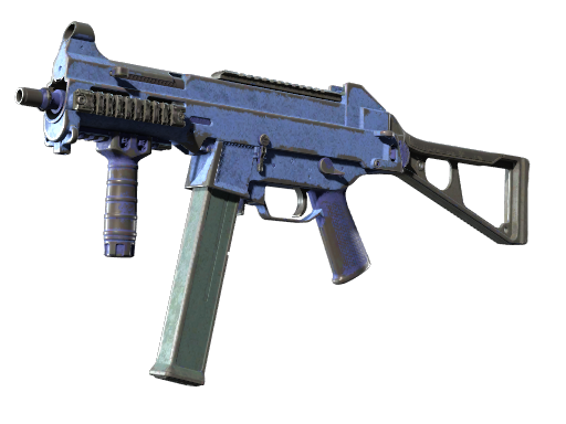 Buy CS2 smg Souvenir UMP-45 | Indigo (Battle-Scarred) skin