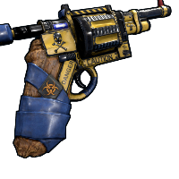 Buy Rust revolver Caution Revolver skin
