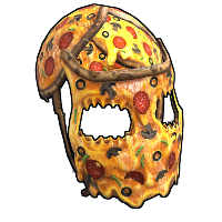 Buy Rust metal facemask Pizza Facemask skin