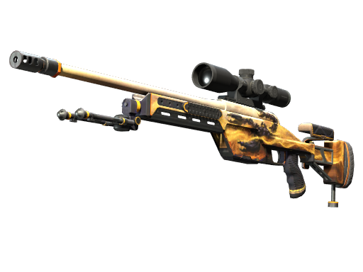 Buy CS2 sniper rifle Souvenir SSG 08 | Death Strike (Well-Worn) skin