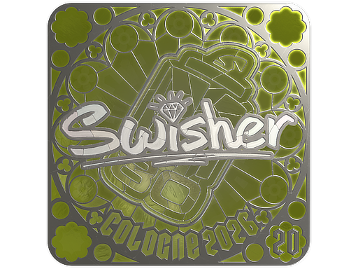 Buy CS2 sticker Sticker | Swisher (Foil, Ranked) | Cologne 2026 skin