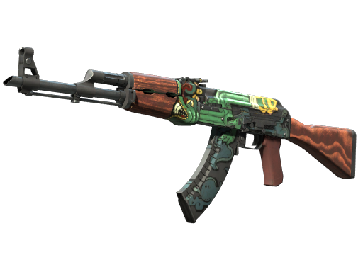 Buy CS2 rifle AK-47 | Fire Serpent (Well-Worn) skin