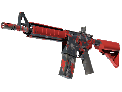 Buy CS2 rifle Souvenir M4A4 | Red DDPAT (Factory New) skin