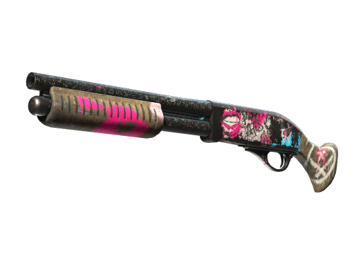 Buy CS2 shotgun StatTrak™ Sawed-Off | Wasteland Princess (Battle-Scarred) skin