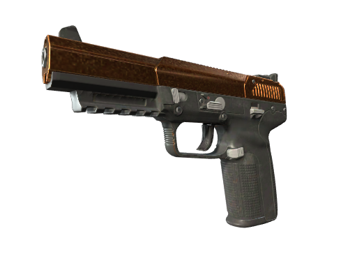 Buy CS2 pistol Five-SeveN | Copper Galaxy (Minimal Wear) skin