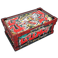 Buy Rust large wooden box Graffiti Guns Storage skin