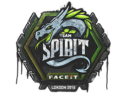 Buy CS2 graffiti Sealed Graffiti | Team Spirit | London 2018 skin