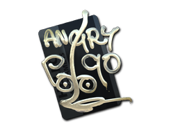 Buy CS2 sticker Sticker | Hello P90 (Gold) skin