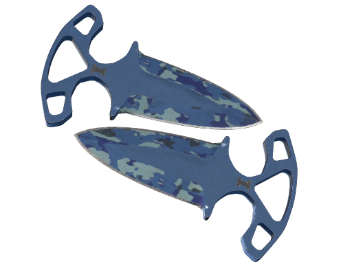 Buy CS2 knife ★ Shadow Daggers | Bright Water (Field-Tested) skin
