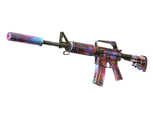 Buy CS2 rifle M4A1-S | Glitched Paint (Well-Worn) skin