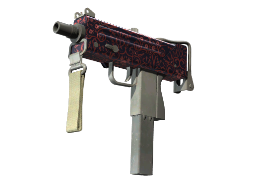 Buy CS2 smg MAC-10 | Red Filigree (Factory New) skin