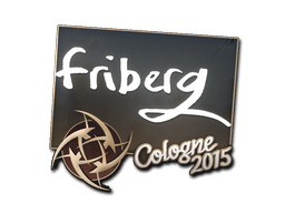 Buy CS2 sticker Sticker | friberg | Cologne 2015 skin