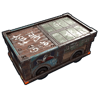 Buy Rust large wooden box Large Stickered Toy Car skin