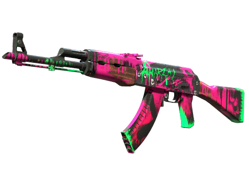 Buy CS2 rifle StatTrak™ AK-47 | Neon Revolution (Minimal Wear) skin