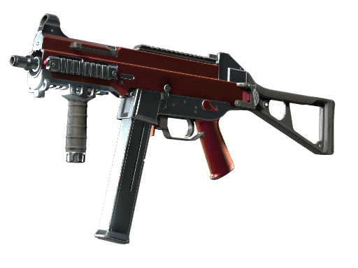 Buy CS2 smg UMP-45 | Crimson Foil (Well-Worn) skin