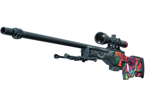 Buy CS2 sniper rifle StatTrak™ AWP | Hyper Beast (Minimal Wear) skin