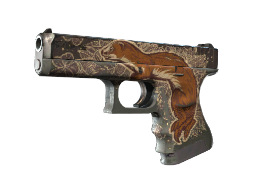 Buy CS2 pistol StatTrak™ Glock-18 | Weasel (Battle-Scarred) skin