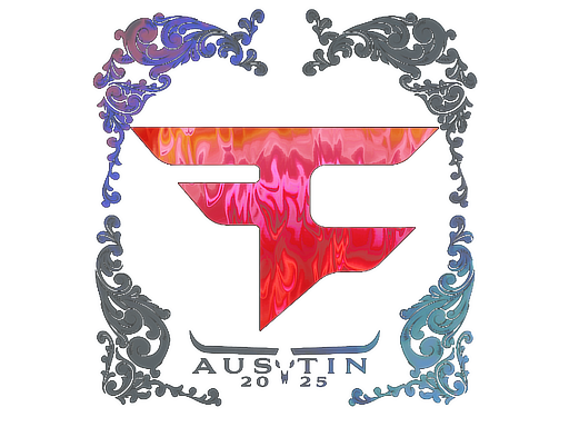 Buy CS2 sticker Sticker | FaZe Clan (Holo) | Austin 2025 skin