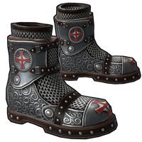 Buy Rust boots Knights Templar Boots skin