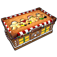 Buy Rust large wooden box Gingerbread Box skin