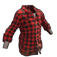 Buy Rust clothing Red Lumberjack skin