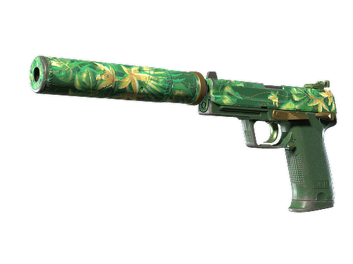 Buy CS2 pistol USP-S | Tropical Breeze (Well-Worn) skin