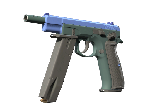 Buy CS2 pistol CZ75-Auto | Indigo (Minimal Wear) skin