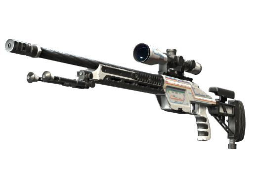 Buy CS2 sniper rifle SSG 08 | Rapid Transit (Well-Worn) skin