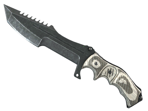 Buy CS2 knife ★ StatTrak™ Huntsman Knife | Black Laminate (Minimal Wear) skin